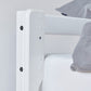 Eco Dream - High sleeper with desk - 90x200 cm - White