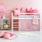 Princess - Curtain for half-high and bunk bed - 70x160 cm