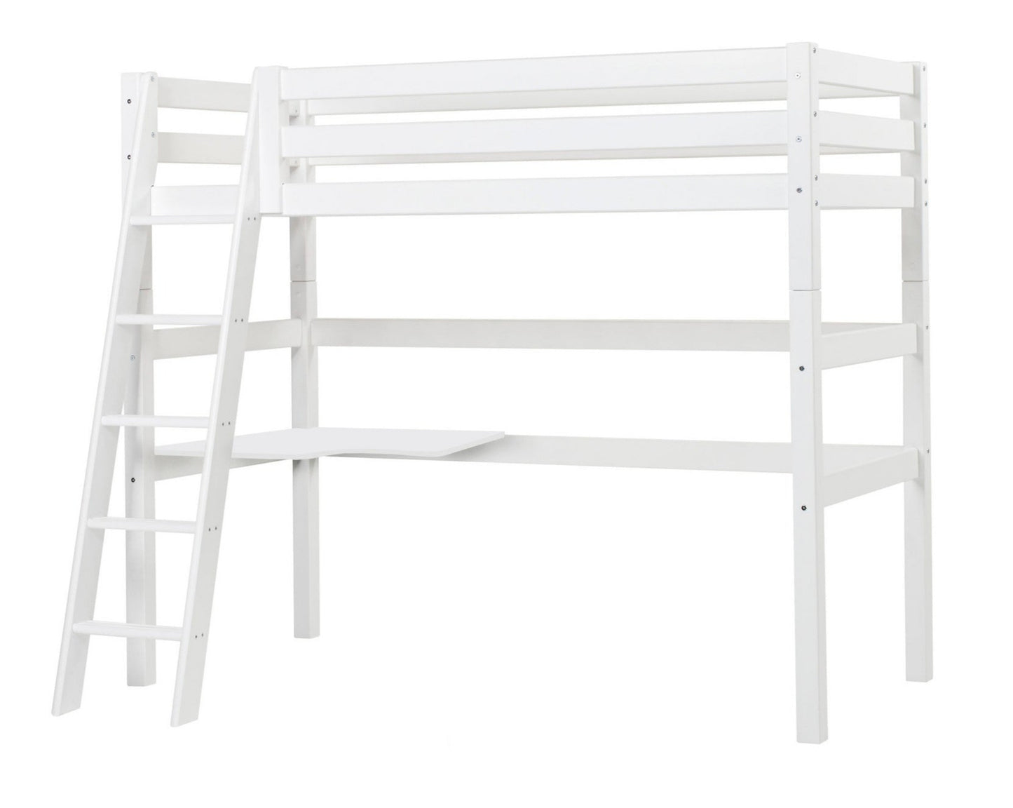 ECO Luxury - Nurga lauaplaat kõrgele voodile - valge