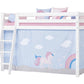 Unicorn - Curtain for midhigh bed - 90x200 cm