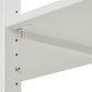 Storey - Set with 4 shelves and 2 cross-supports - 80 cm - White