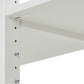 Storey - Shelf with 3 sections, 14 shelves and bed 70x160 cm - 80 cm - White
