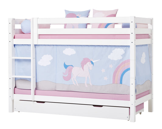Unicorn - Curtain for half-high and bunk bed - 90x200 cm