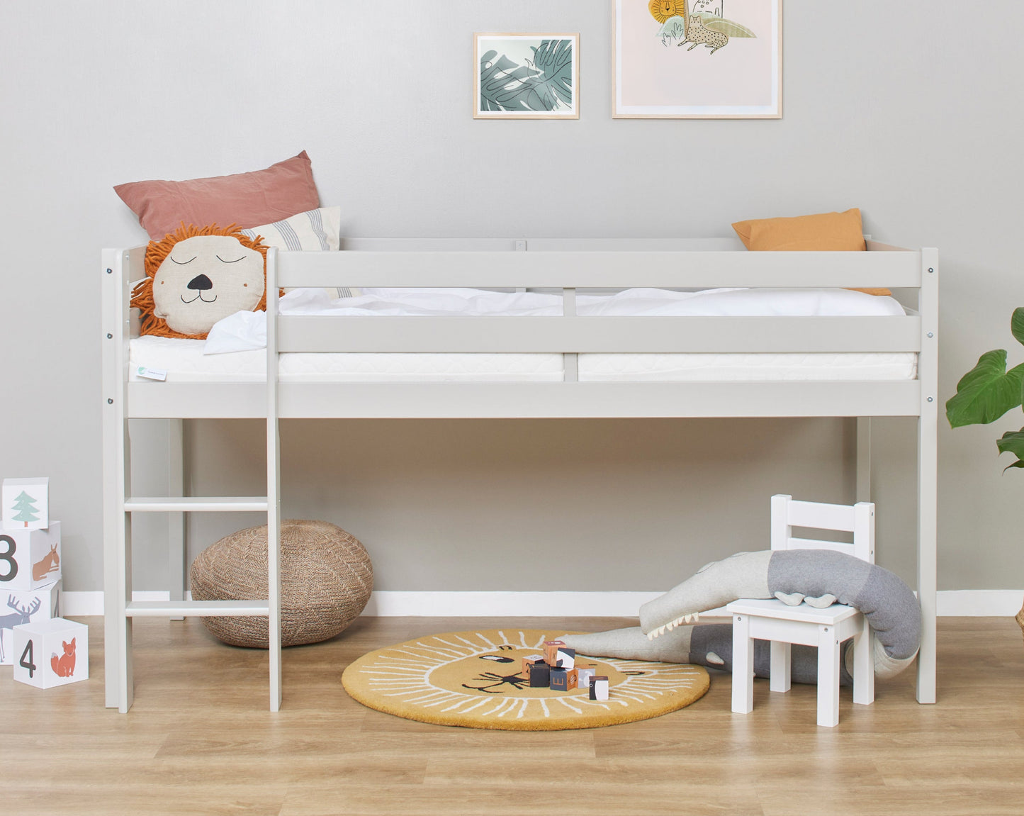 ECO Comfort - Half high bed - 90x200 cm
