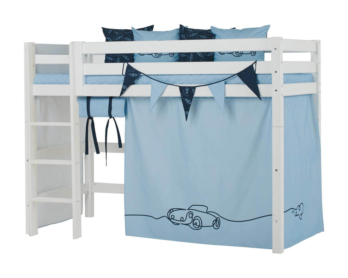 Cars - Curtain for midhigh bed - 90x200 cm