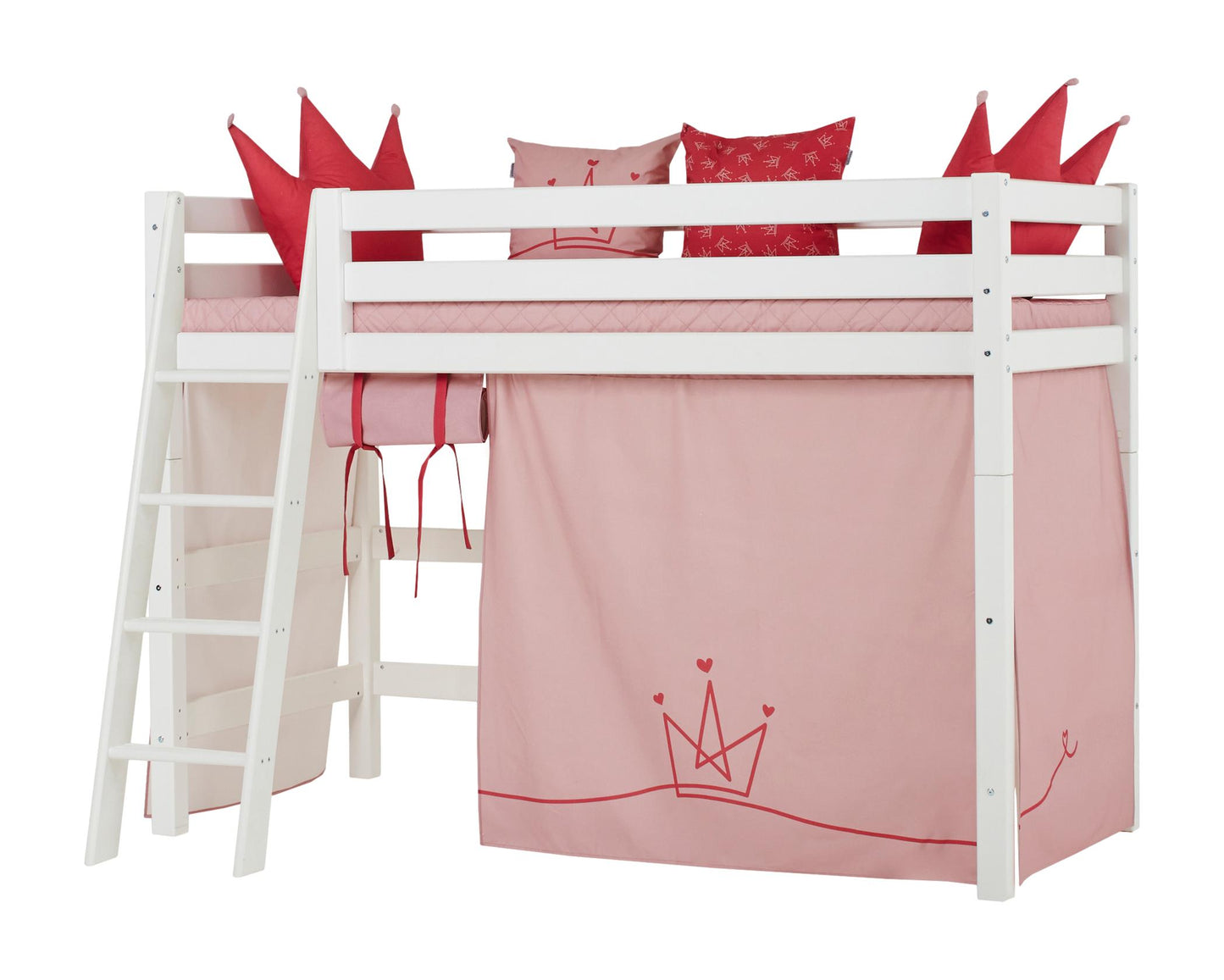 Принцесса - Занавес для средней кровати - 90x200 см