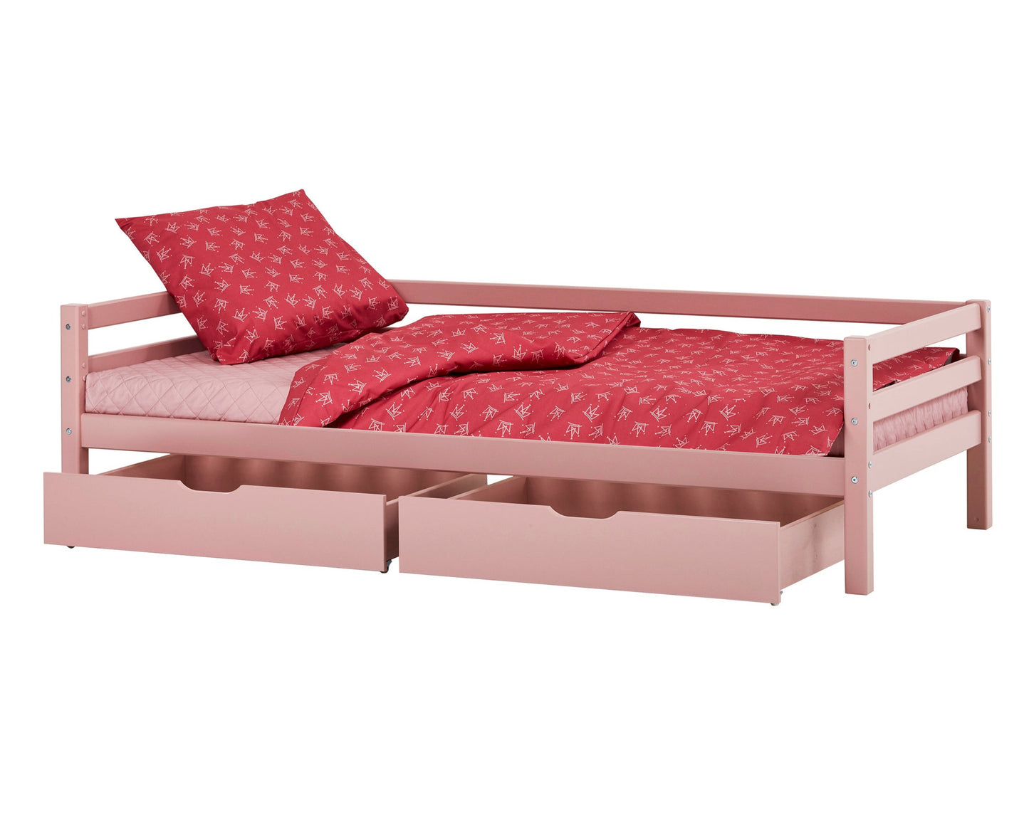 Drawer set for 90x200 cm beds