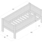 Jerwen - Junior bed with safety barrier - 70x160 cm