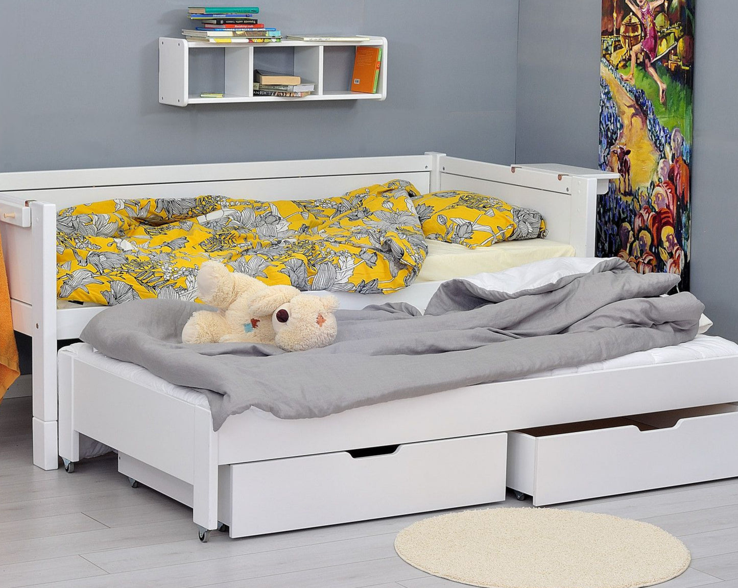 Jerwen - Compact bed - 90x200 cm