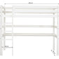 ECO Luxury - Kõrge magamisase töölauaga - 90x200 cm - valge