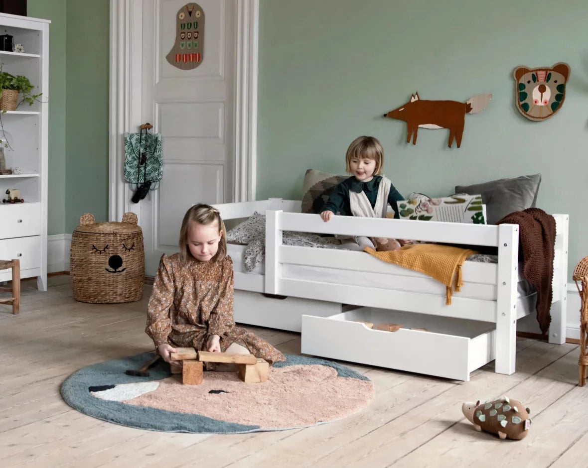 ECO Luxury - 3/4 turvakaide 70x160cm sänkyihin - valkoinen