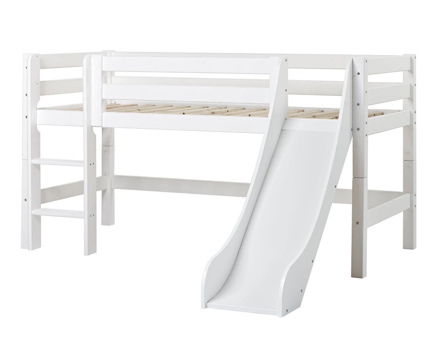 ECO Luxury - Moodul poolkõrgele voodile - 90x200 cm - valge