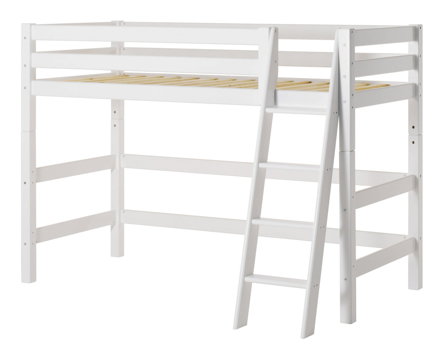 ECO Luxury - Moodul keskmise kõrgusega voodile - 90x200 cm - valge