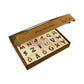 Wooden letter blocks - estonian alphabet - 30 pcs, featuring colorful designs and illustrations for children's learning.