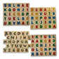 Wooden letter blocks - german alphabet - 30 pcs