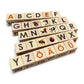 Nature Alpabet Blocks - Estonian Alphabet - Set of 30