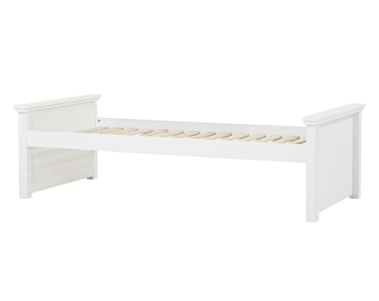 Maja Deluxe - Bed with 2 medium bed ends - 90x200 cm - White