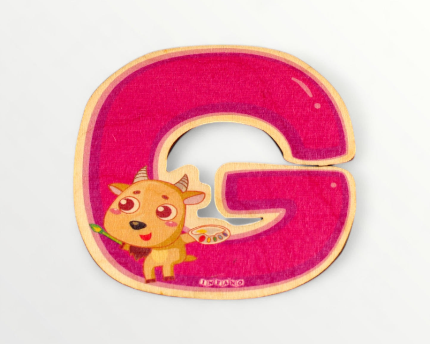 Träbokstav - Skogsvänner