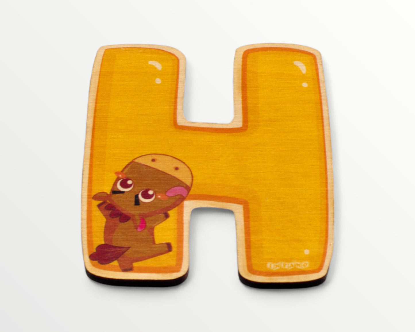 Träbokstav - Skogsvänner