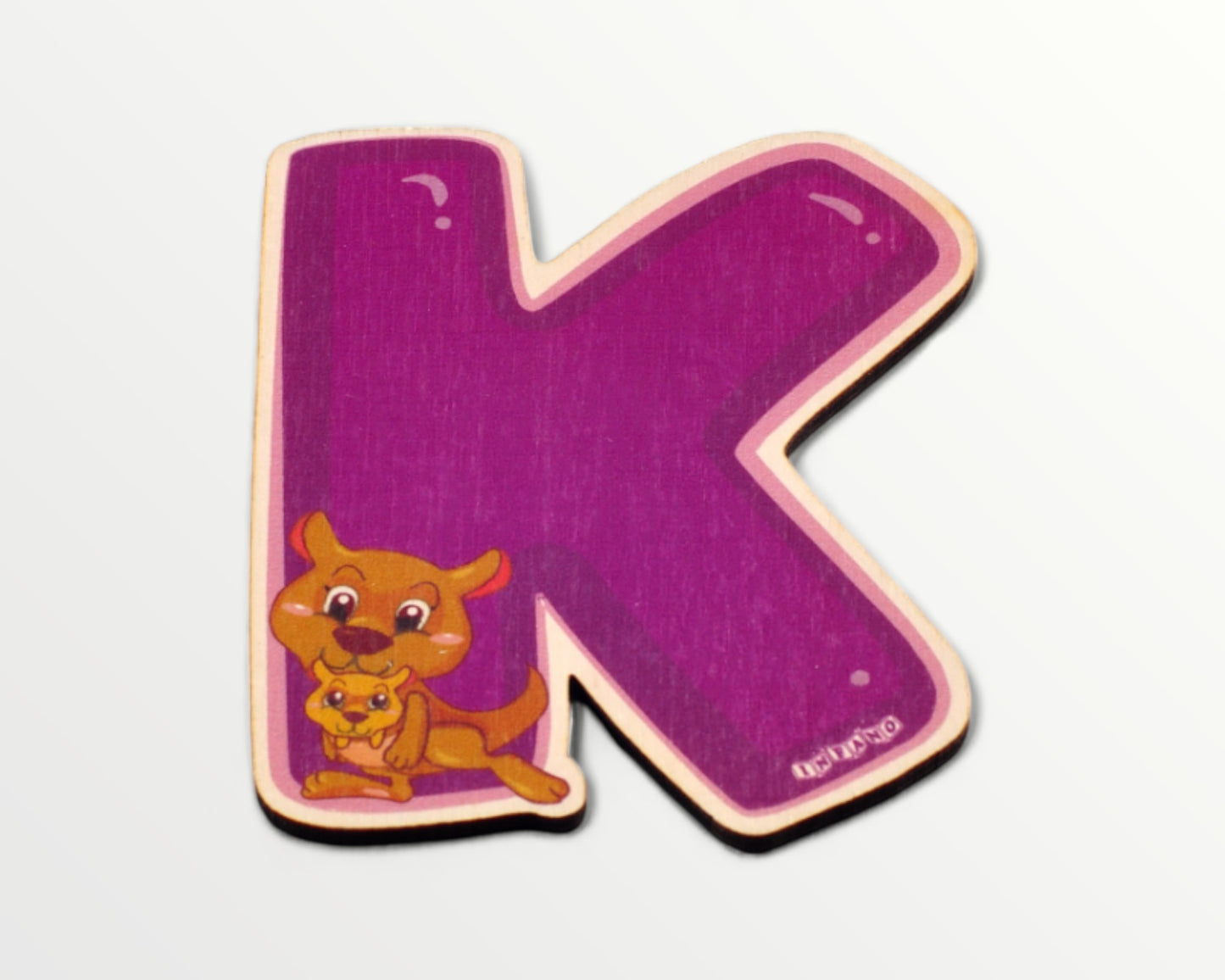 Träbokstav - Skogsvänner