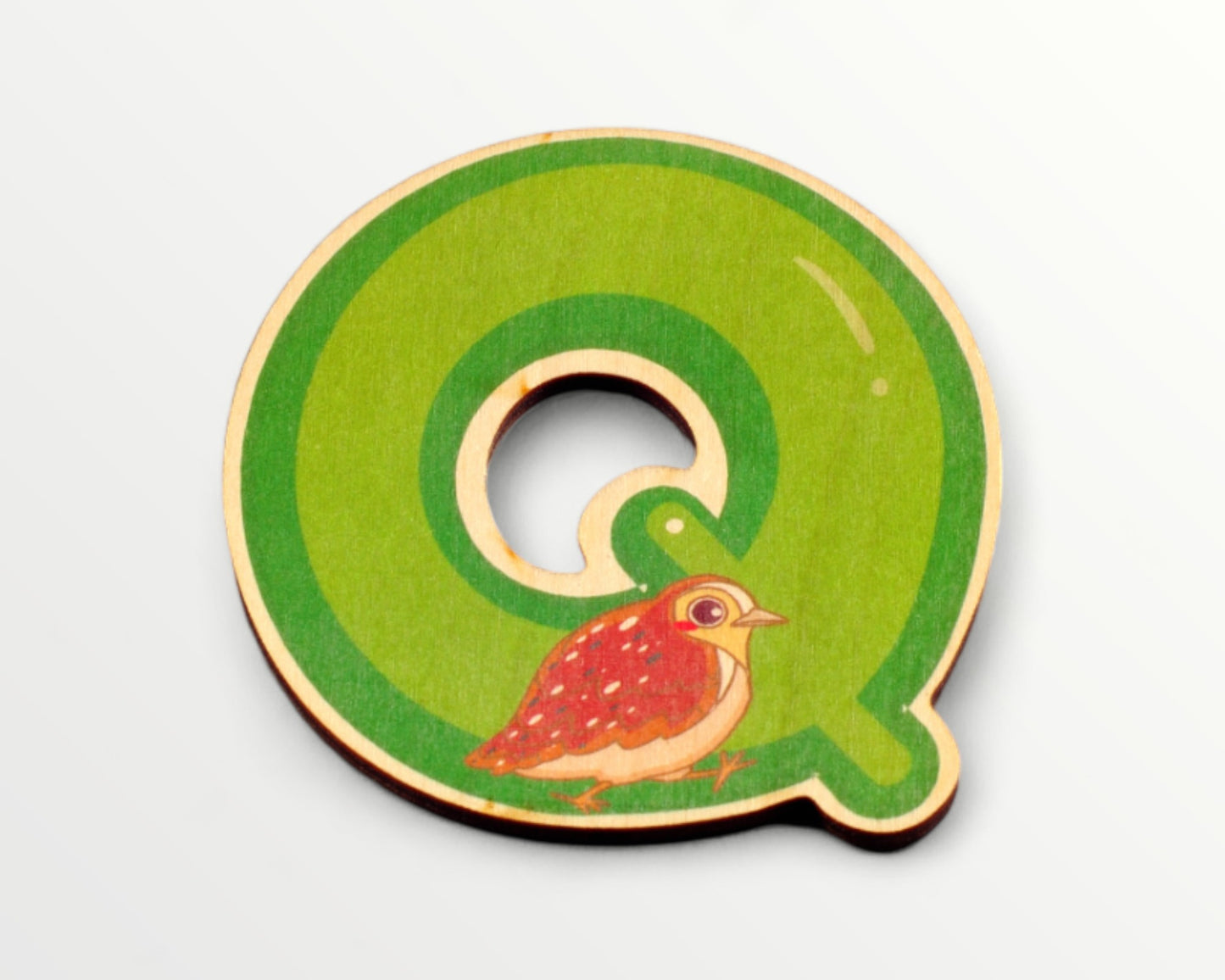 Träbokstav - Skogsvänner