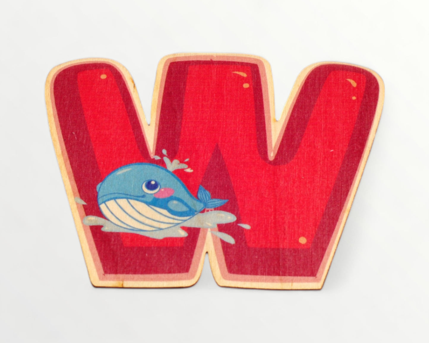 Träbokstav - Skogsvänner