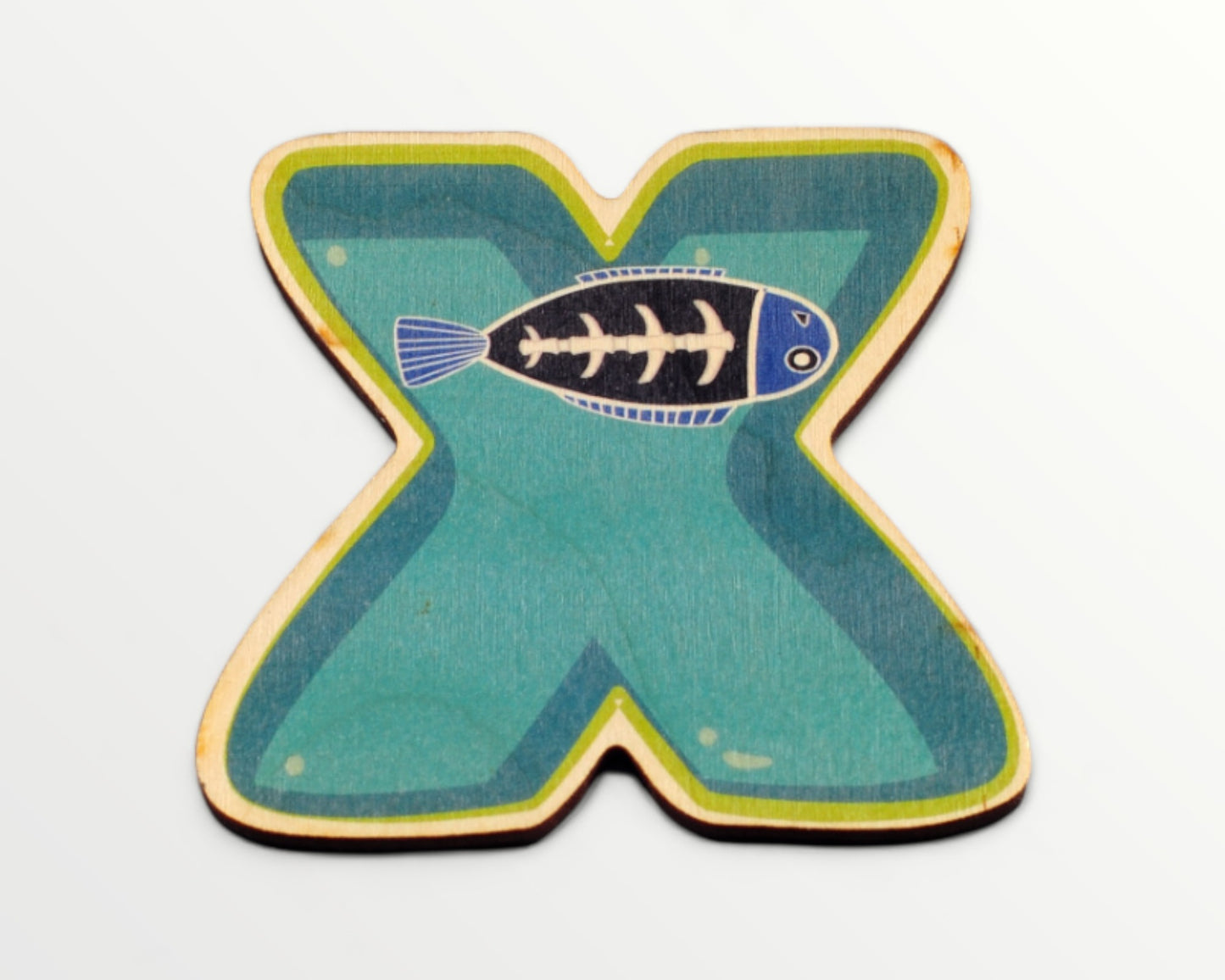 Träbokstav - Skogsvänner