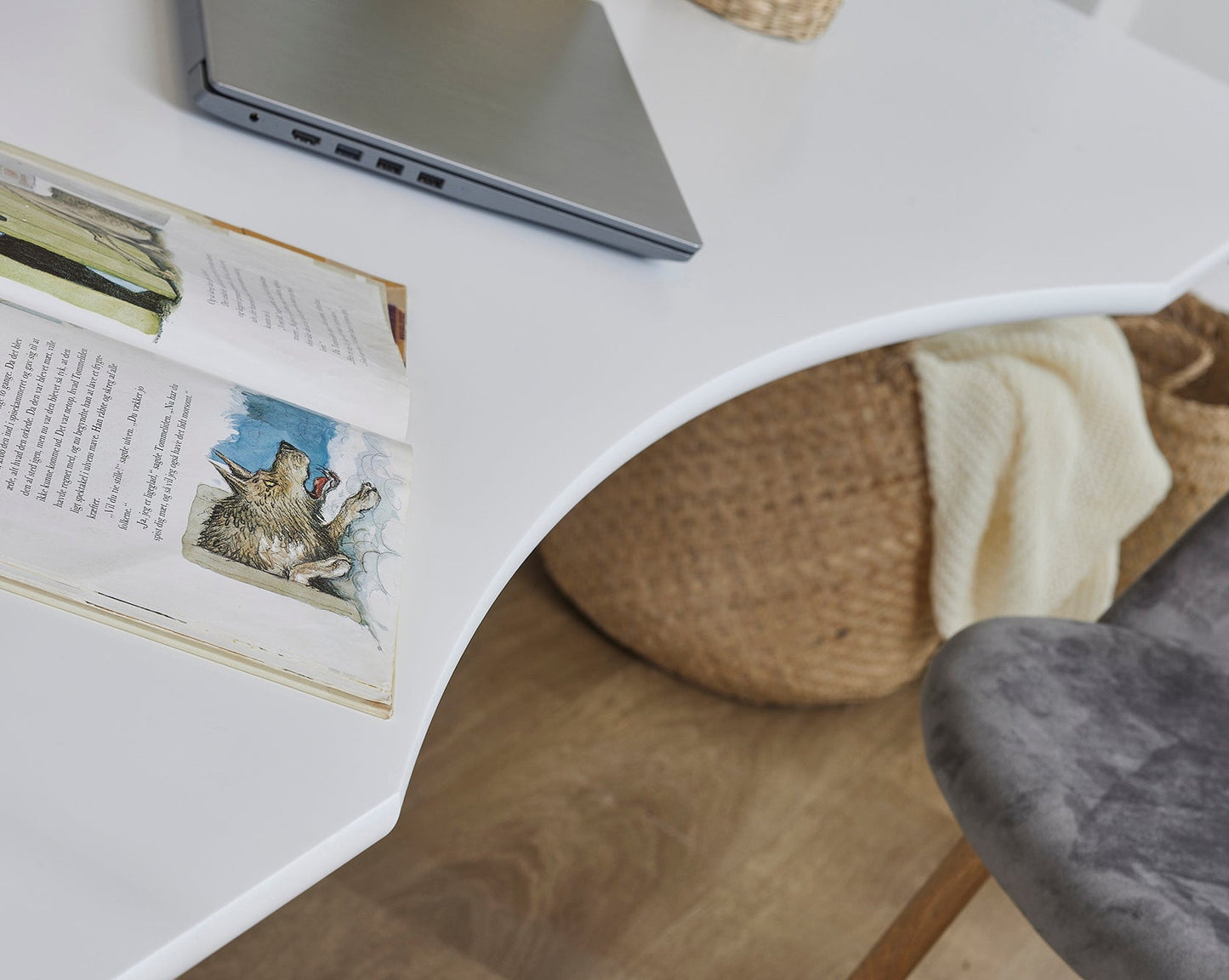 Eco Dream - Korkea nukkuja työpöydällä - 90x200 cm - Valkoinen