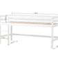 ECO Dream - Halfhigh bed with desk, drawer and bookshelf - 90x200cm - White