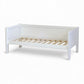 Junior bed - 70x160 cm by Jerwen, featuring a simple wooden design and slatted base for children.