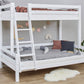 ECO Luxury - Family high bunkbed - 120x200 cm - White
