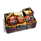 Fairy Tale Picture Blocks – Set of 6 featuring The Three Little Pigs scene with vibrant illustrations on wooden blocks.