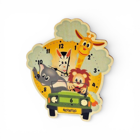 Wall clock Safari