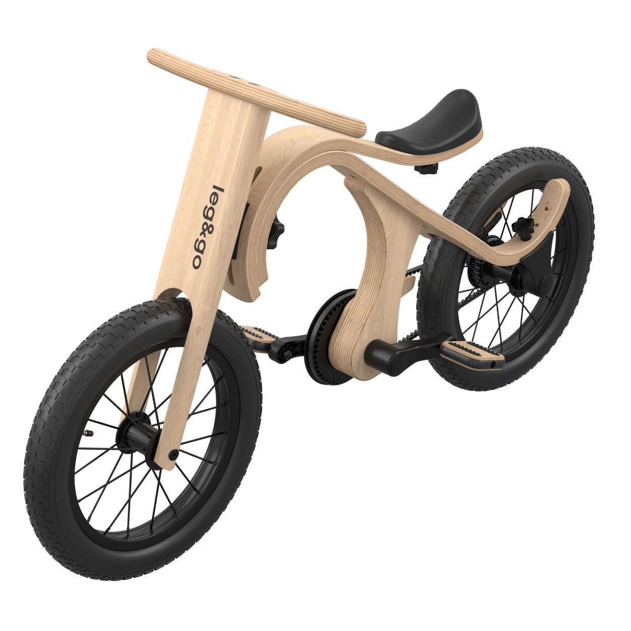 leg&go pedale Pedale Zubehör für das Laufrad 3in1