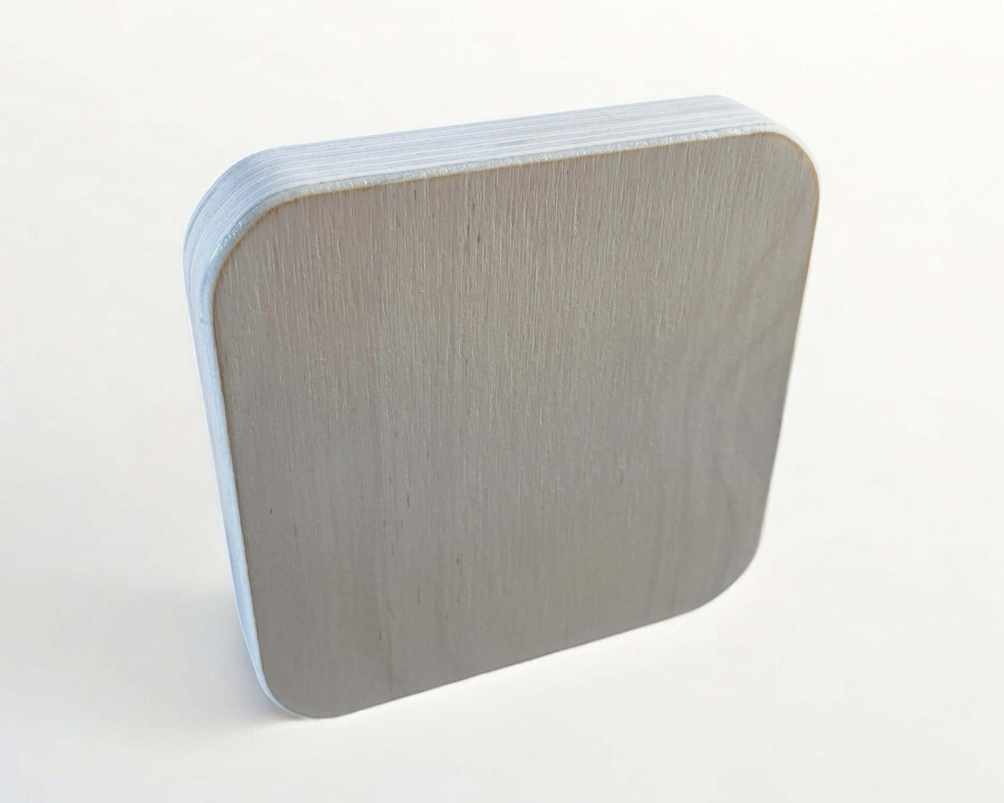 Photo on plywood - 12x12cm - natural birch plywood with a smooth finish for personalized decor.