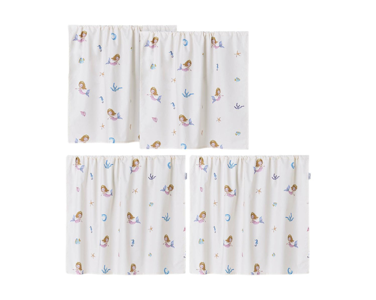 Mermaid - Curtain for half-high and bunk bed - 70x160 cm