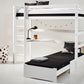 ECO Luxury - Kulmapöytä korkealle nukkujalle - valkoinen