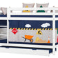 Конструкция - Полог для полуторной и двухъярусной кровати - 90x200 см