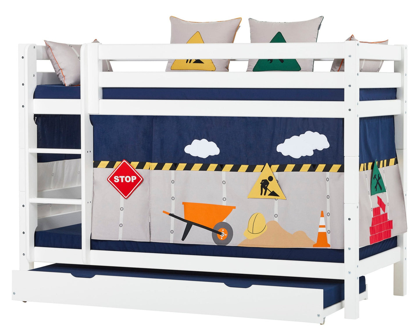 Construction - Curtain for half-high and bunk bed - 90x200 cm