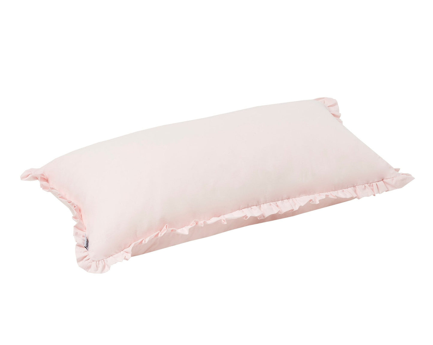 Winter Wonderland - Cushion with frills - 65x30 cm - rosa