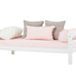 Winter Wonderland - Cushion with frills - 65x30 cm - rosa