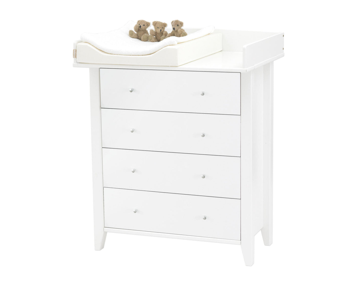 CHRISTIAN - Chest with drawers - white