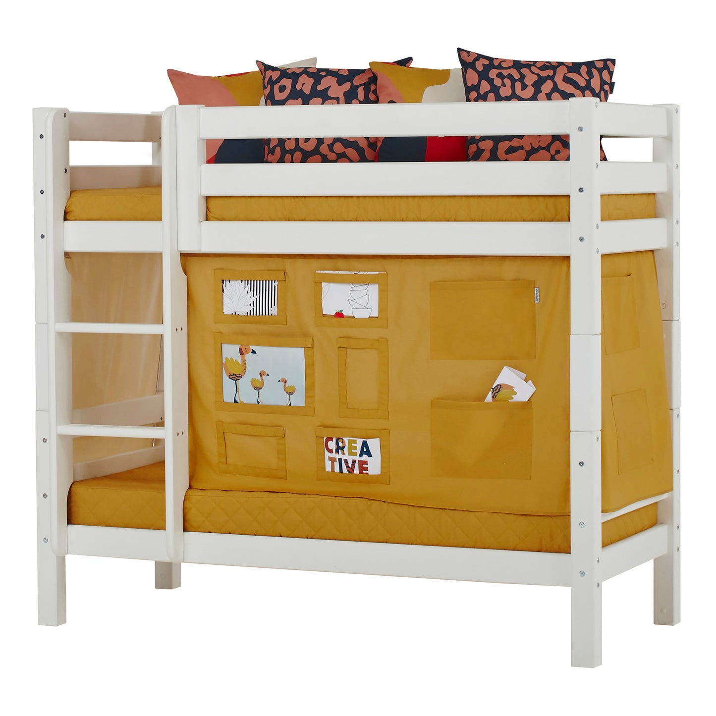 Creator - Занавес для полуторной и двухъярусной кровати - 70x160 см - Осенний желтый