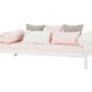 Winter Wonderland - Cushion with frills - 65x30 cm - white