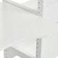 Storey - Hylly, jossa 3 osaa, 12 hyllyä ja työpöytä - 100 cm - Valkoinen