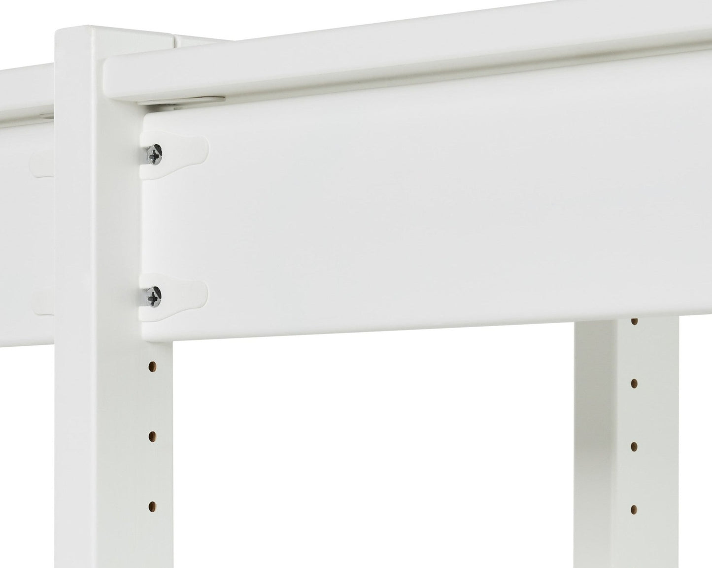 Storey - Shelf with 2 sections and 8 shelves - 100 cm - White