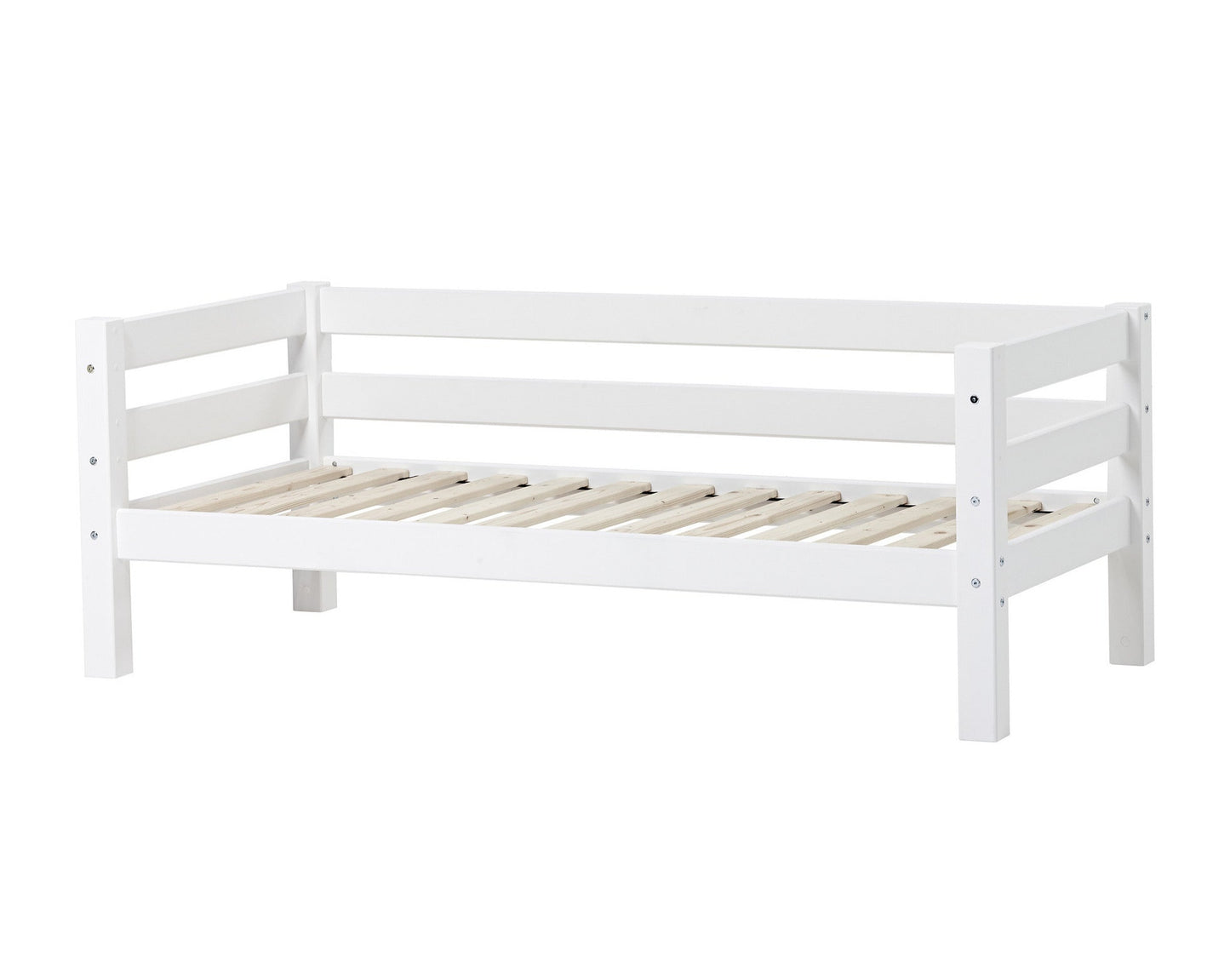 ECO Luxury - Junior bed with backrest - 70x160cm - white