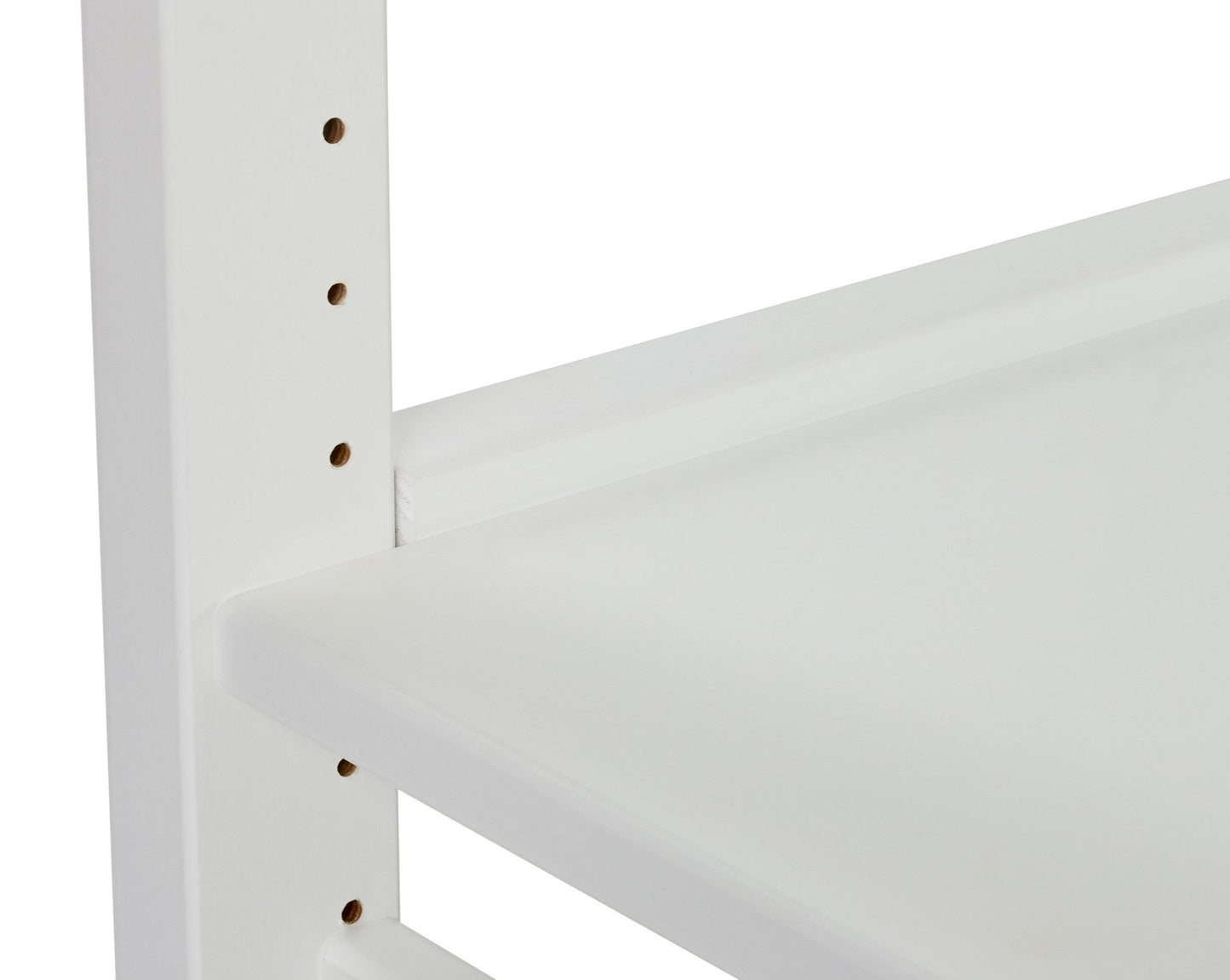 Storey - Shelf with 3 sections, 12 shelves and desk - 80 cm - White
