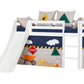 Construction - Curtain for half-high and bunk bed - 70x160 cm