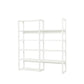 Storey - Shelf with 2 sections and 8 shelves - 80 cm - White